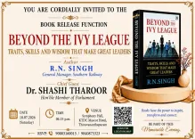 Tharoor Flags Two Book Events, Hails Khyrunnisa's Latest