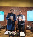 Tharoor Launches Love Poetry Book at IIM Kozhikode