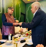 Tharoor meets ex-Sri Lanka President Wickramasinghe in Colombo