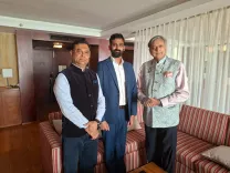 Tharoor Meets Sri Lanka's Jeevan Thondaman, Hails Young Leaders