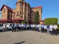 Tharoor Shares Committee Tour Pause at Scenic Heritage Site