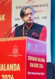 Tharoor Speaks on Tourism as Peacebuilding at Srinagar Dialogue