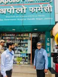 Tharoor Visits Jammu Passport Office, Spots Dr. Jitendra Singh's Old Clinic