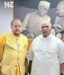 Tharoor Wishes Kharge on Birthday Despite Celebration Renouncement