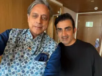 What Did Tharoor Say About Gambhir After Their Meeting?