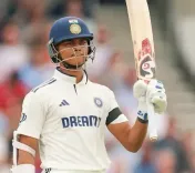 'द ओवल' टेस्ट : जायसवाल का अर्धशतक, दूसरे दिन की समाप्ति पर भारत का स्कोर- 75/2  