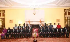 ‘Their success would inspire others’: President Murmu felicitates World Cup-winning Indian women’s blind cricket team