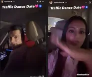 This is how Bipasha, Karan pass time when stuck in traffic