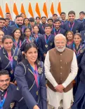 PM Modi meets CWG 2026 medallists: India finishes 4th with 39 medals in Glasgow