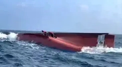 Three dead, 56 rescued as boat capsizes off Greek island