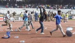 Who are the three newly arrested for vandalism at the Messi event in Kolkata?