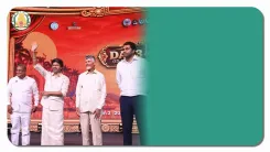 TN CM Joseph Vijay visits Vijayawada for state events