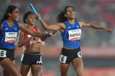 TN CMO announces ₹75 lakh for Vidya Ramraj's Asian Games gold