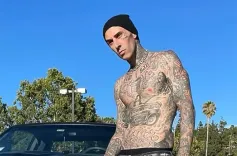 Is Travis Barker Inspiring His Son Rocky to Get Inked?