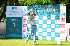 How Did Local Star Akshay Sharma Join Manu Gandas in the Clubhouse Lead on Day Two of the Trident Open?