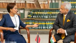 Jaishankar, Trinidad PM Persad-Bissessar meet at UN to boost India–T&T ties