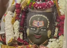 महाकालेश्वर मंदिर में आषाढ़ चतुर्दशी पर राजा स्वरूप में बाबा महाकाल का शृंगार, भस्म आरती में उमड़े श्रद्धालु