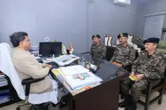 What Did Tripura CM Discuss with Army Officials Regarding Border Issues and Bangladesh Elections?