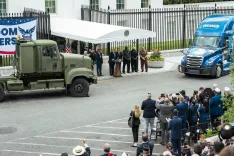 Trump Admin Targets Foreign Trucking Licenses, Fast-Tracks Veterans