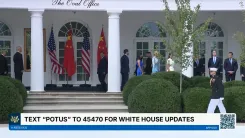 Trump and Xi Hold White House Military Review with B-2 Flyover