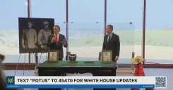 Trump Attends Event at Theodore Roosevelt Presidential Library