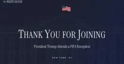 Trump Attends FIFA Reception Ahead of 2026 World Cup
