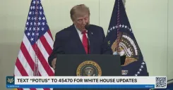 Trump Conducts Site Visit on Oct. 1, 2026