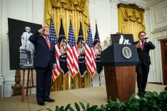 Trump Hails Columbus as Founder of America's Exceptional Legacy