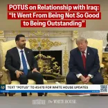 Trump Hails Unnamed Leader as Future of Middle East Beyond Iraq