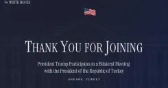 Trump Holds Bilateral Meeting with Turkey's Erdogan