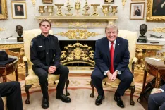 Trump Honours Teen Lifeguard Who Saved Boy at California Beach