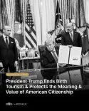 Trump Moves to End Birth Tourism, Calls US Citizenship a 'Priceless Gift'