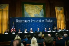 Trump Pledges Lower Electricity Bills as Data Centers Expand