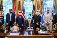 Trump to host UFC fight at White House on June 14