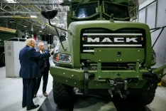 Trump Visits Mack Trucks, Champions Made in America Push