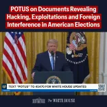 Trump Vows to Fix Election Vulnerabilities, Not Hide Them
