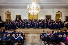 Trump Welcomes Record-Breaking Team USA Winter Olympians