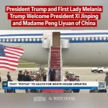 Trump Welcomes Xi Jinping to US Ahead of White House State Visit