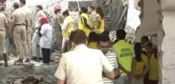 Building collapse in Delhi's Harsh Vihar kills two, slabs cave in during construction