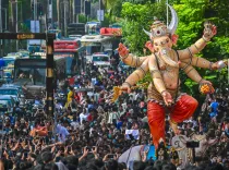 Mumbai Ganpati idol collapse kills 2, injures 5 during Bhuleshwaracha Raja procession