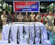 Eight militants arrested in Manipur in 24 hours, arms and drugs seized