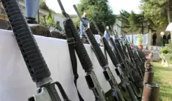 Uganda, AU destroy illicit firearms to curb proliferation of small weapons