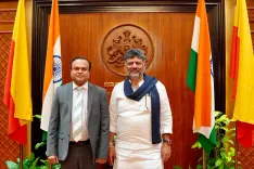 UK Lords Member Lord Uday Nagaraju Calls on CM Shivakumar