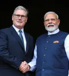 Did UK PM Keir Starmer Just Arrive in Mumbai for His First Official Visit?