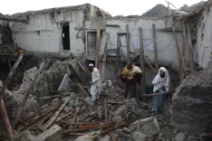 What is the UN doing about the urgent needs of earthquake victims in northern Afghanistan?