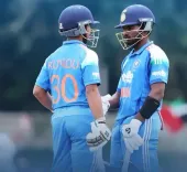 अंडर-19 एशिया कप: आरोन जॉर्ज का अर्धशतक, भारत ने पाकिस्तान को दिया 241 का लक्ष्य 