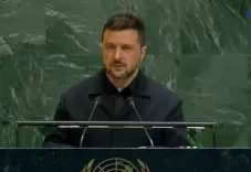 यूएनजीए में बोले जेलेंस्की, 'अंतर्राष्ट्रीय कानून नहीं, अब हथियार तय करते हैं कि कौन बचेगा'