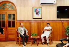 Northeast highway, rail push: Union Minister Dubey reviews progress in Manipur's Senapati