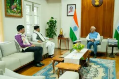 Sukanta Majumdar reviews Manipur development projects, IT SEZ push