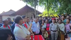 Union Ministers Visit Jonai to Assess Assam Flood Situation